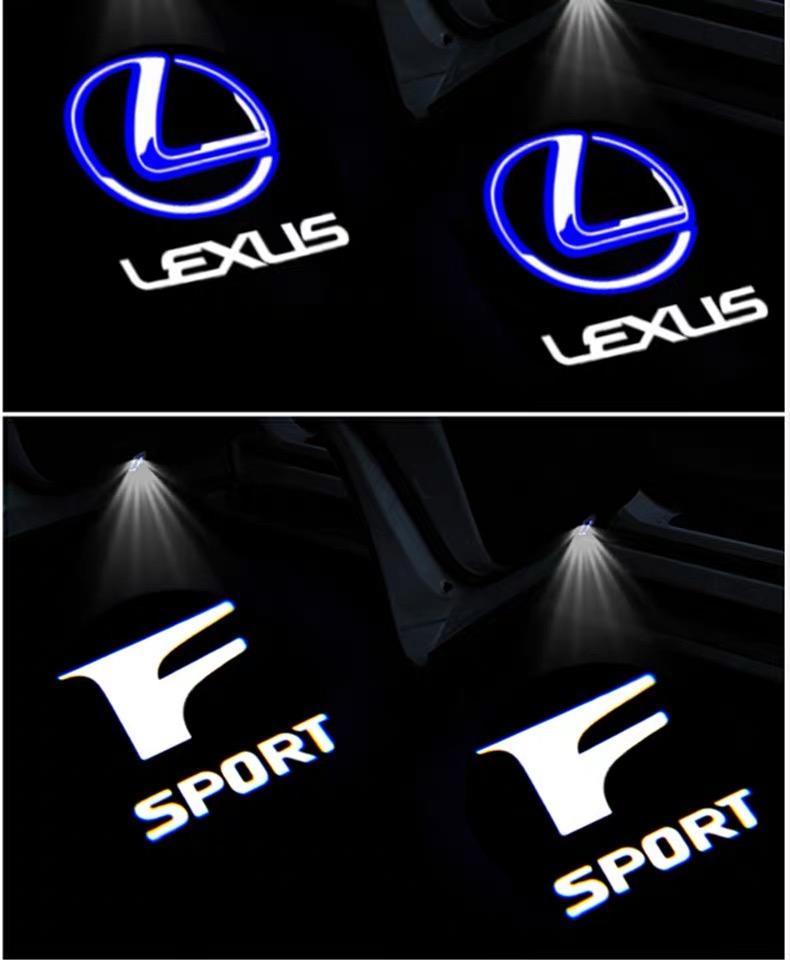 LED Bil Dør Logo Velkomstlys Laser Projektor Lampe For Lexus LS LC RZ IS350 ES300 GS350 CT200h GX460 LX570 RX500h NX300 UX260