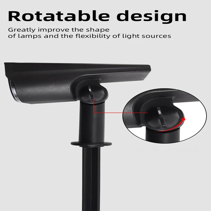 LED Solar Landscape Lights - IP65 Waterproof In-Ground/Wall Mounted Outdoor Lighting