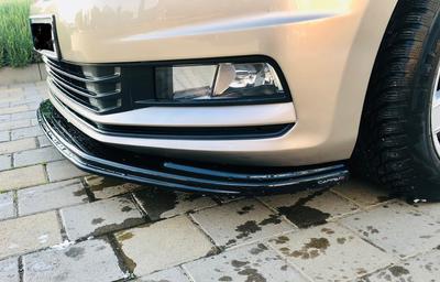 Saia de lábio frontal (abdômen) para Volkswagen Touran 2015- pp