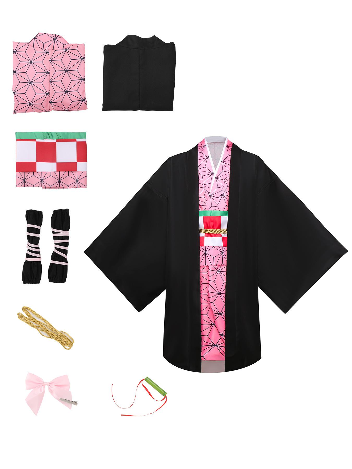 

Halloween costume Kokusai Blade Stove Tanujiro, cartoon my wife Shanyi Tomioka Yoshiyuki cosplay 110cm