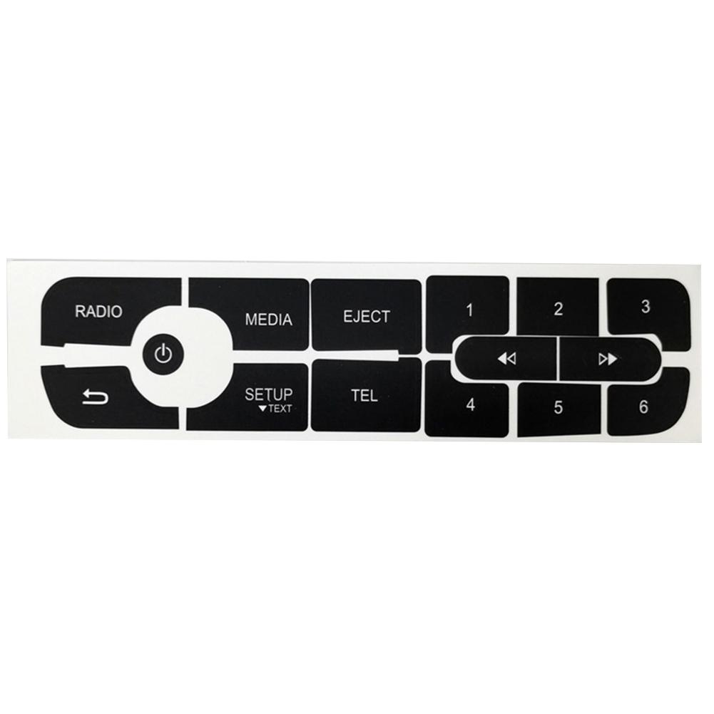 Transform the Look of Your Car Buttons with For Megane Master III CD Radio Audio Button Repair Stickers