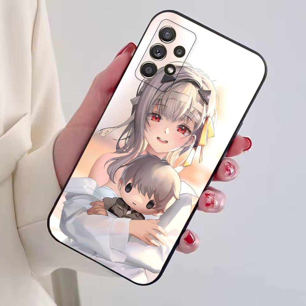 Game P-roject N-NIKKE Phone Case For Samsung S25,S24,S21,S22,S23,S30,Ultra,S20,Plus,Fe,Soft Silicone Black Cover