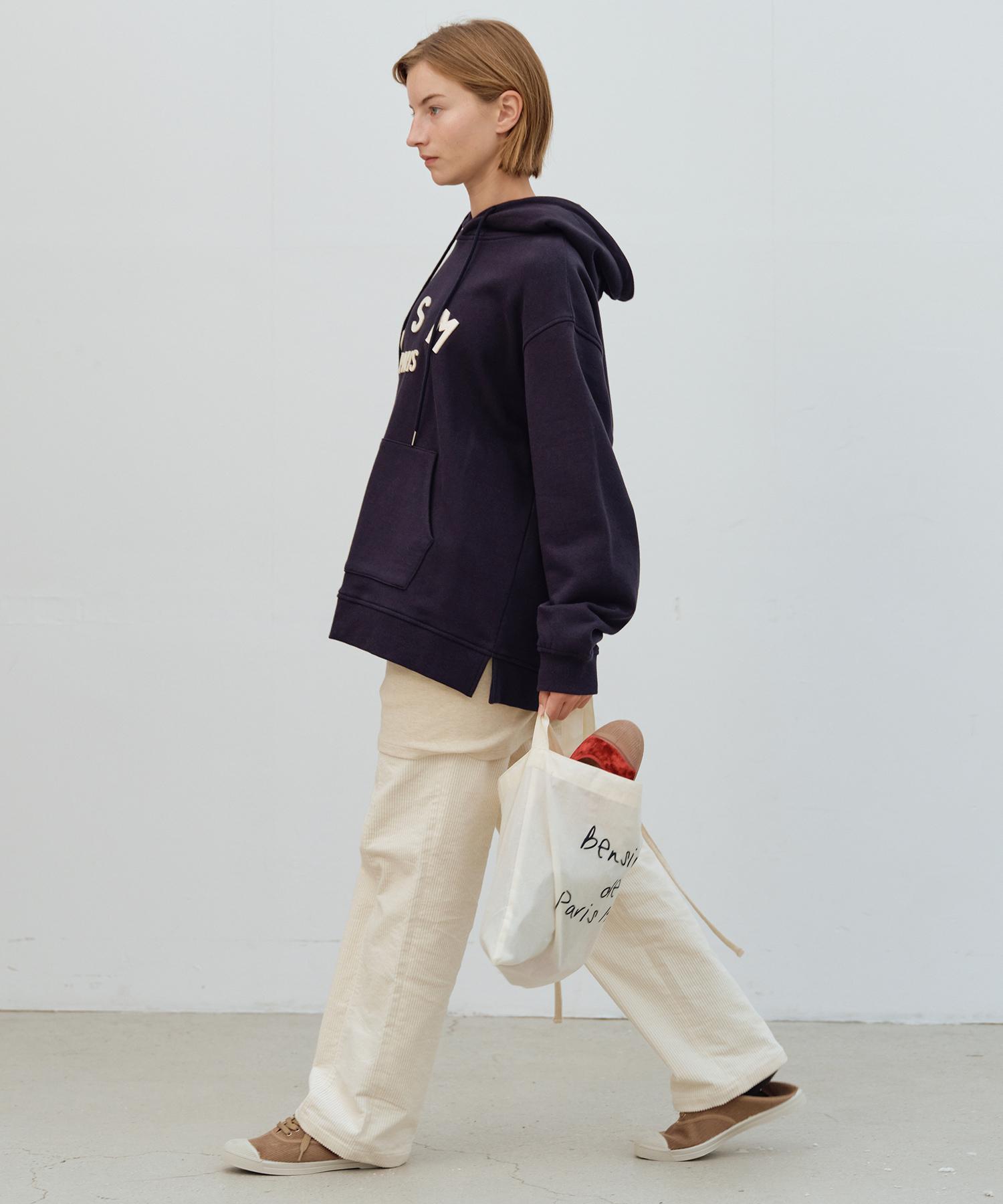 Bensimon Bsm Patch Logo Hoody - Navy Navy/Free