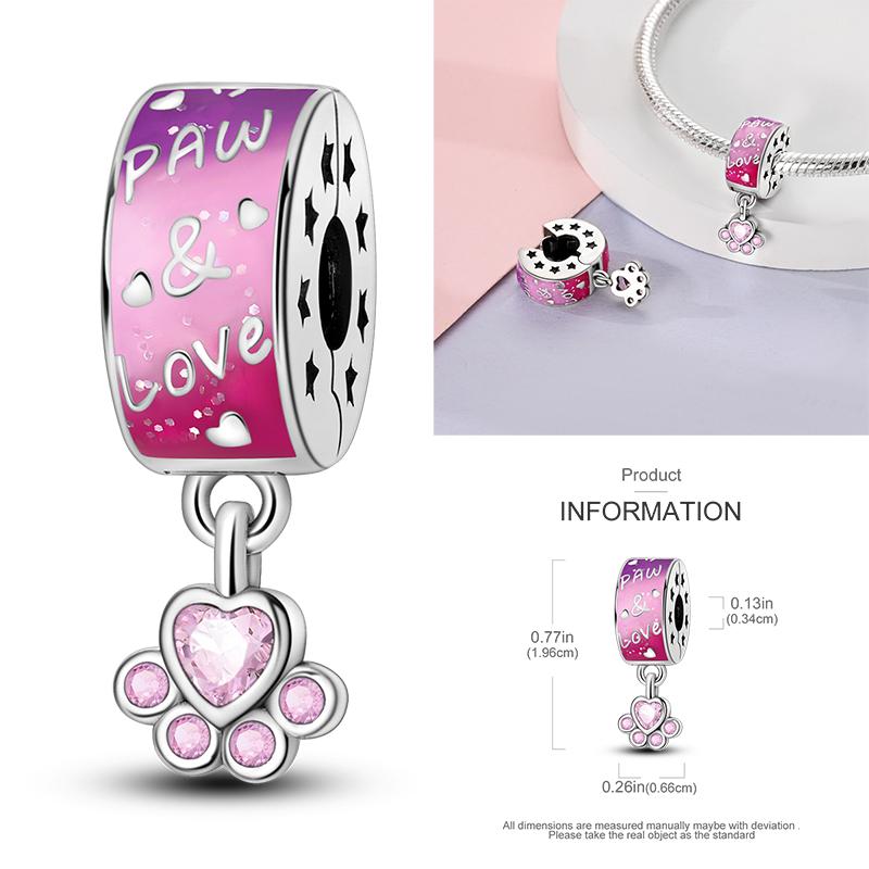 New Copper Charms Beads Pink Series Perfume Cake Princess Skirt Pendant Fit Original Bracelet Diy Jewelry Gifts
