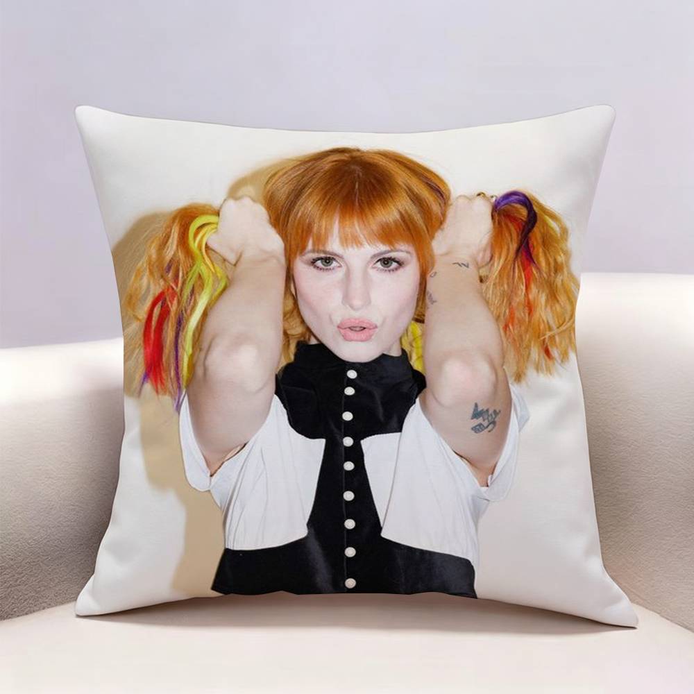 Singer Hayley Williams Doublesided print Pillow Case Cushion Cover Throw Pillow Case For Car Sofa