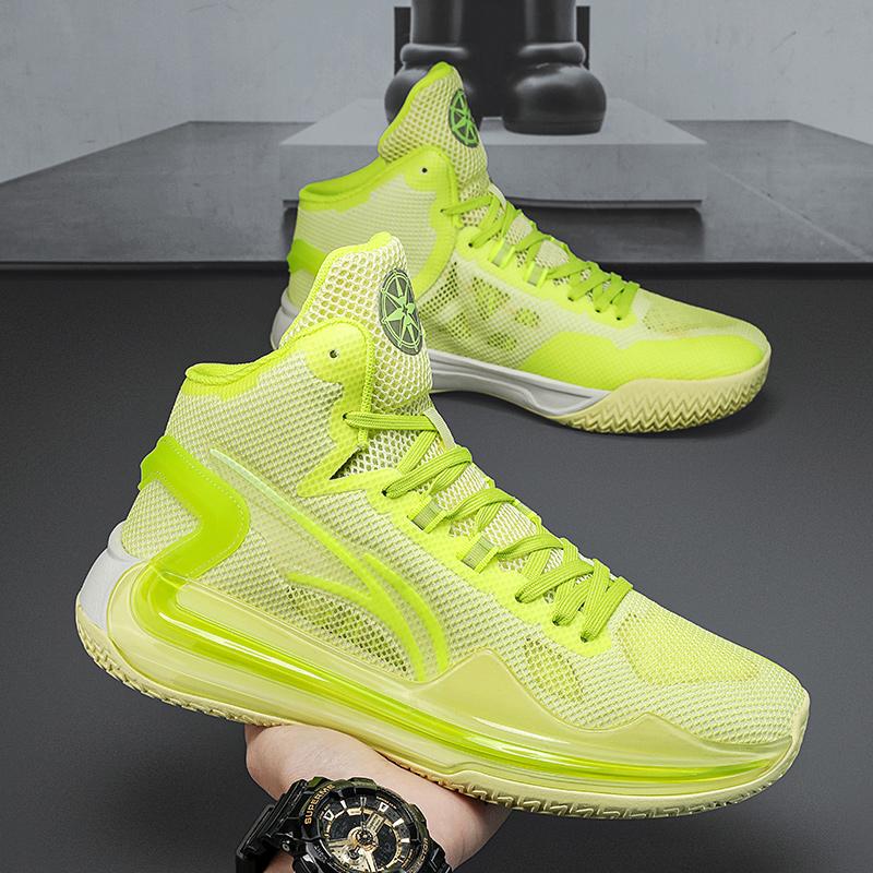 

Профессиональные высокие мужские баскетбольные кроссовки, высококачественные нескользящие женские баскетбольные кроссовки, дышащие кроссовки для мужчин 40