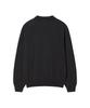 BEYOND CLOSET [Collection Line] Fine Wool Fit Collar Knit Black