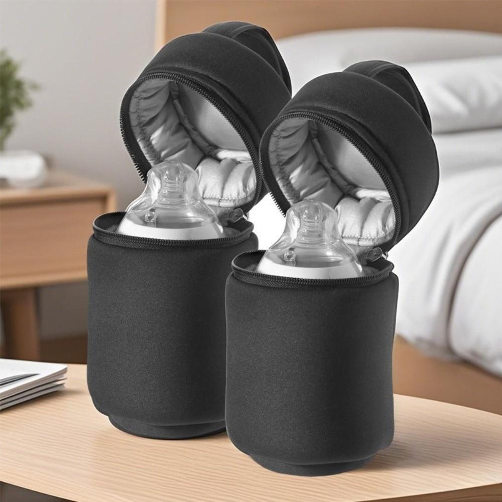 Antišoková taška na ohřívač mléka a lahví, ochrana proti poškrábání, taška k zavěšení na kočárek, krmení dítěte