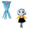 The Coraline Secret Door Plush Toy Cartoon Doll  Decoration Children Anime