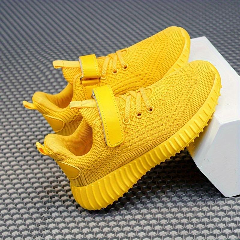 Children's Sneakers Spring and Summer Mesh Breathable Boys Shoes Elementary School Students Velcro Small White Shoes Children's Shoes Female