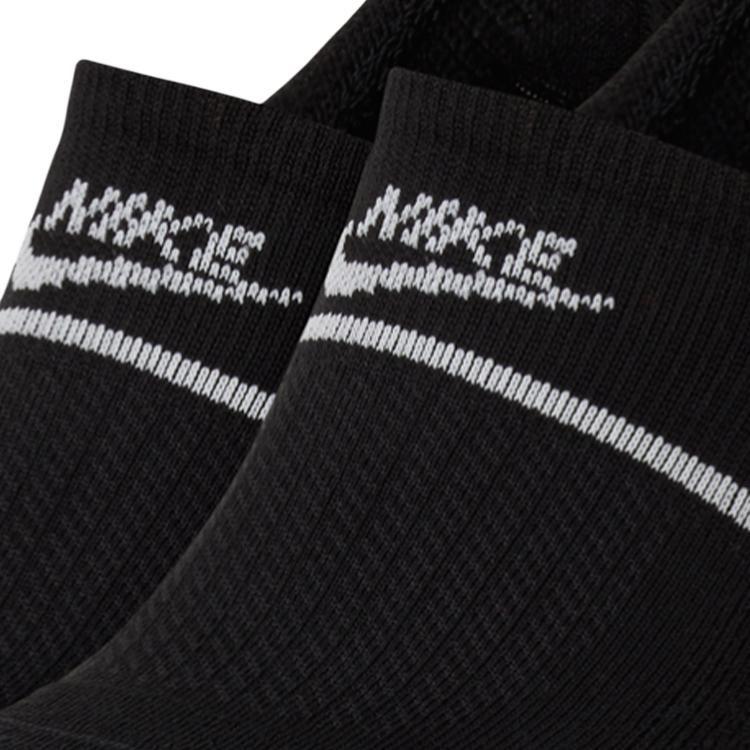 Nike Ankle Socks Men's 2 Pack Black CU0692-010