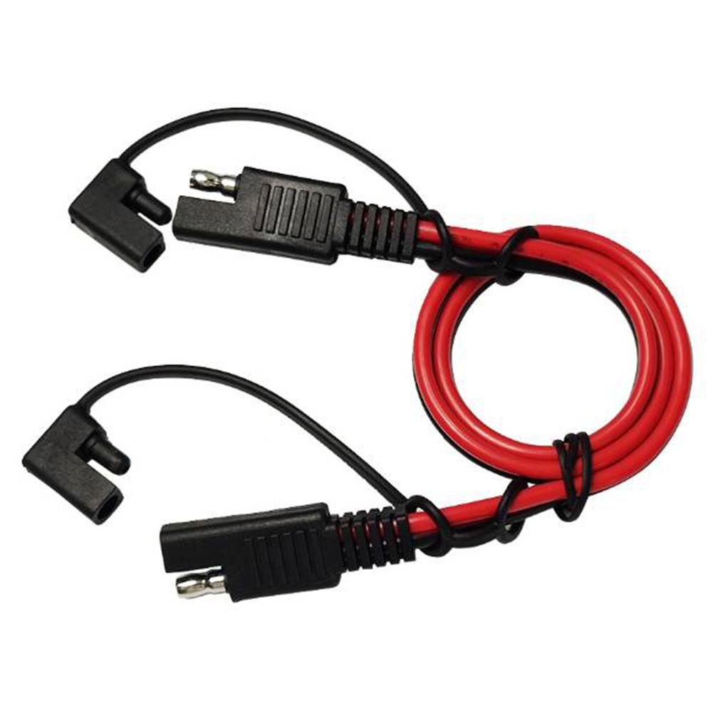 1pc 0.5/1/2m SAE Extension Cable 14AWG Wire Gauge Quick Disconnect Wire Harness For Solar Panel Accessories