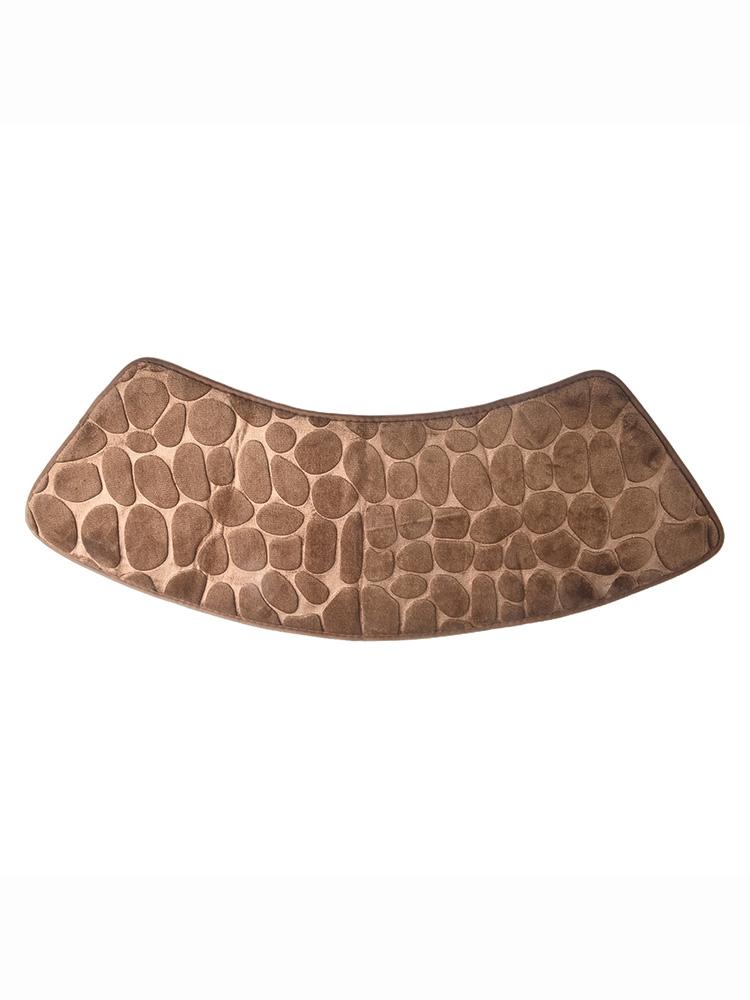 Absorbent Shower Mat Bathroom Accessory Curved Shower Soft