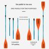 KOETSU S08 Dual-Head Anodized Kayak Paddle: Single/Double Configuration