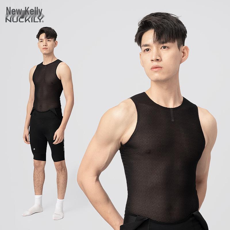 

NUCKILY Men s All-Season Cycling Vest: Breathable, Lightweight, Sweat-Wicking, Quick-Drying, Close-Fitting. Medium