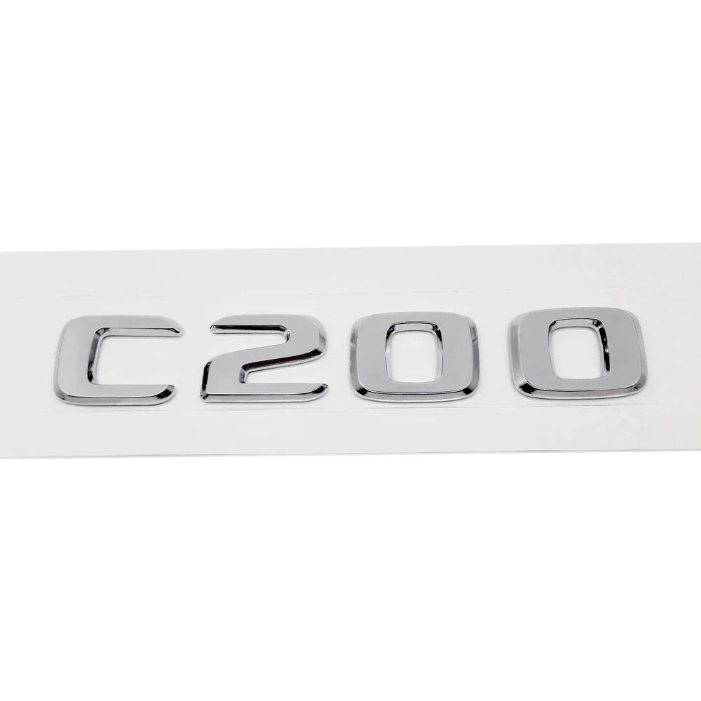 

ABS C200 C200L C230 C250 Trunk Rear Logo Badge Emblem Sticker For Mercedes Benz C Class W201 W202 W203 W204 W205