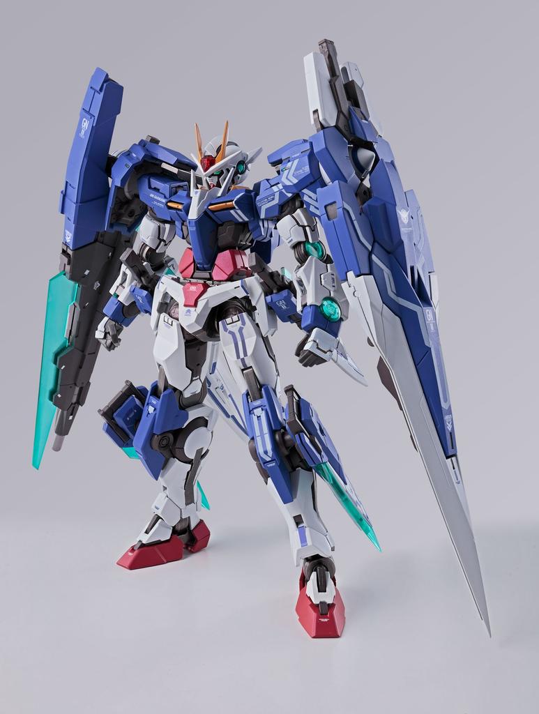 TAMASHII NATIONS METAL BUILD Mobile Suit Gundam 00 Gundam Seven Approximately 180mm ABS PVC Diecast Painted Movable Figure Sword/G & &