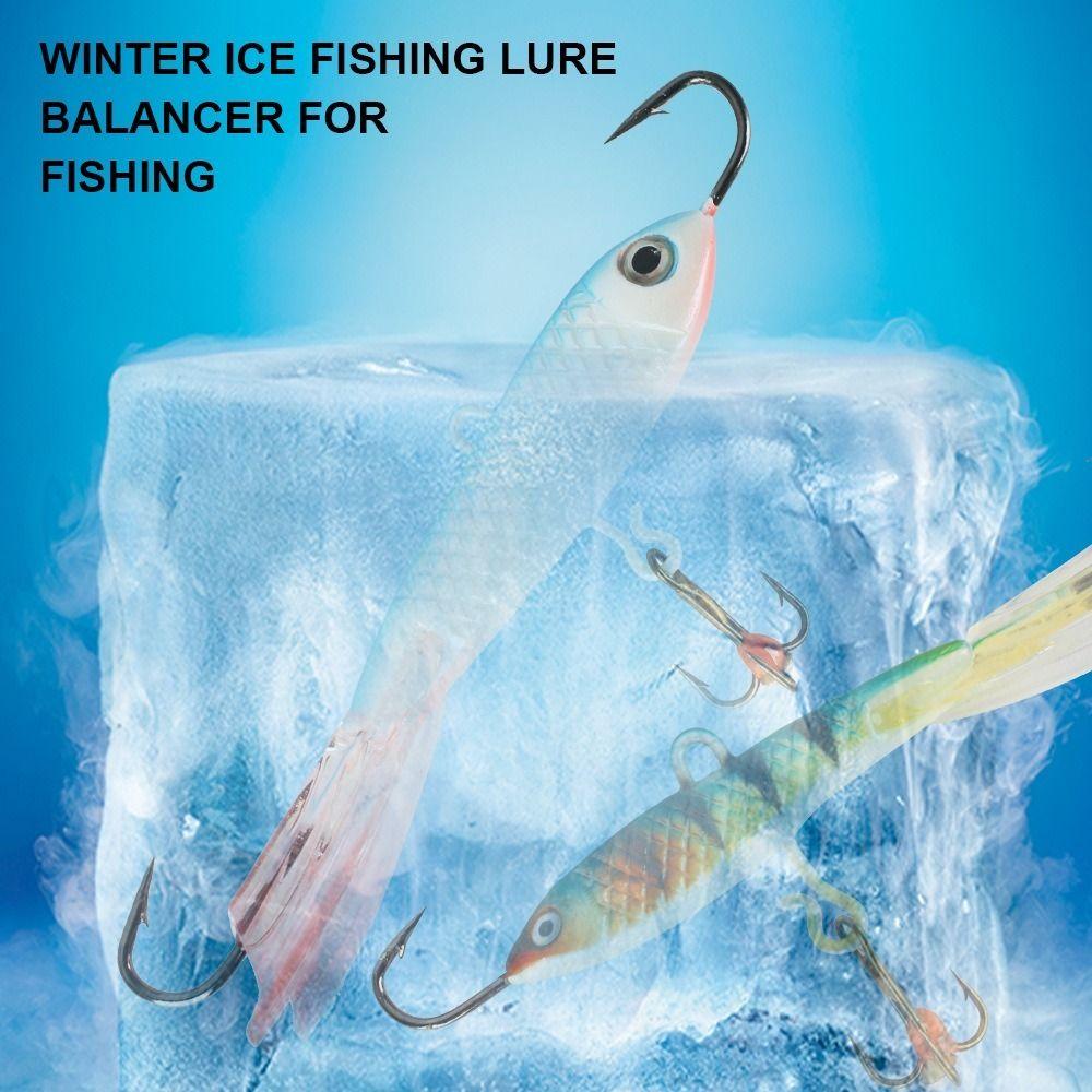 12g/7cm Spoon Metal Lures Artificial Lead Hard Hook 2024 Winter Ice Fishing Lure  Diamond