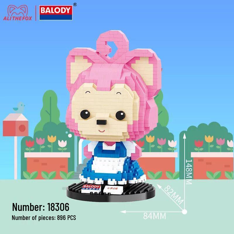 BeleDi 18300 Hello Kitty Micro Building Blocks Educational Toy