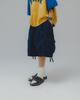 ANGLAN Military Cargo Half Pants - Navy
