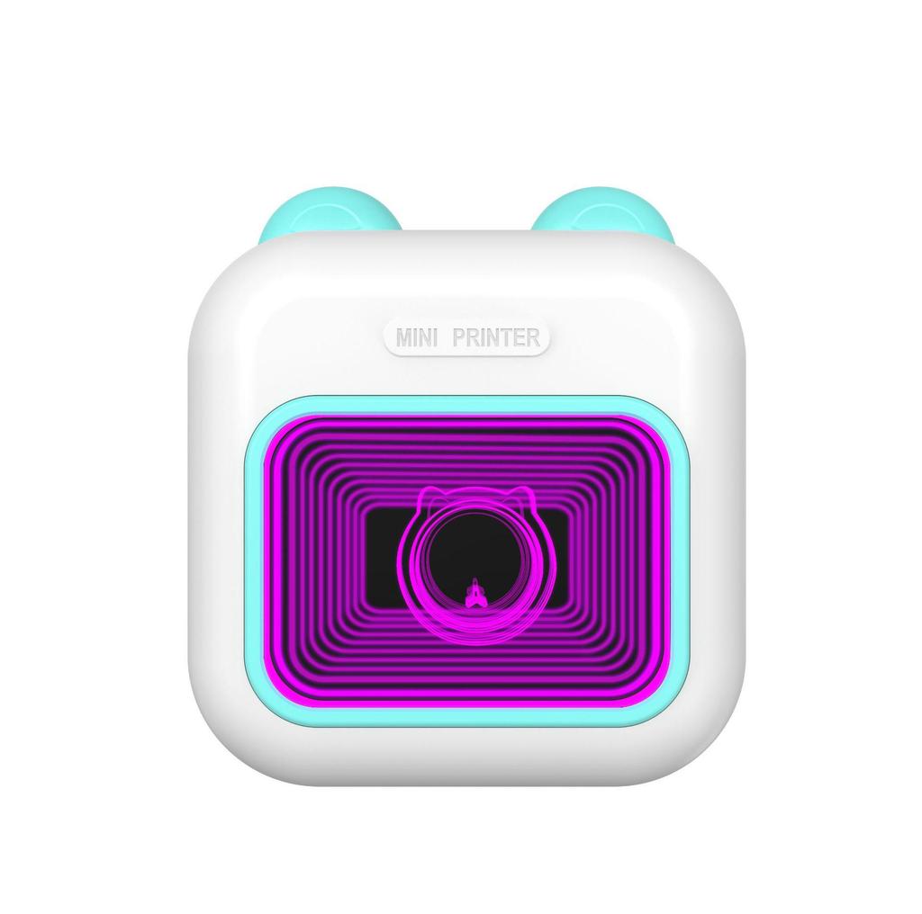 Mini Photo & Label Printer for Homework & Barcode Organization
