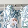 Caryophylla orchid pattern shower curtain hook, waterproof shower curtain, bathroom partition, bathroom curtain, home decorati