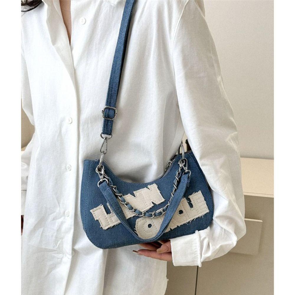 

Сумка Y2K с надписью «Crossbody Bag» Высококачественная сумка для подмышек для женщин и девочек