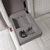 For Geely Zeekr 7X CX1E 2025 + Rear Seat Armrest Storage Box Organiser Tray Pad Cover Car Style Protector Decoration Accessories