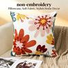 Boho 2D Flat Printed Floral Bird Cushion Cover Throw Pillow Case Sofa Bed Couch Living Room Aesthetic Home Decor