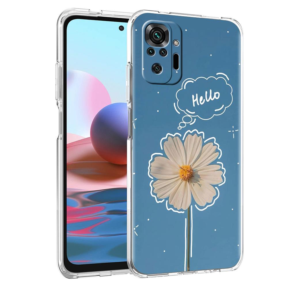 Phone Case For Xiaomi Redmi Note 15 14 5G 13 12 10 11 Pro Plus 4G 14C 13C 12C Soft TPU Cover Stylish Flower Patterned Design