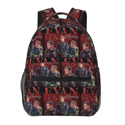 Evan Buck Buckley 9-1-1 Backpacks Boys Girls Bookbag Students School Bags Cartoon Travel Rucksack Shoulder Bag Large Capacity