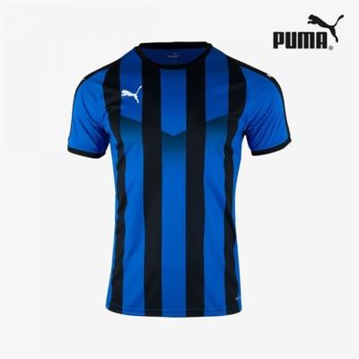 Galleria Puma Liga Striped Men S Short Sleeve Tee Soccer jerSey