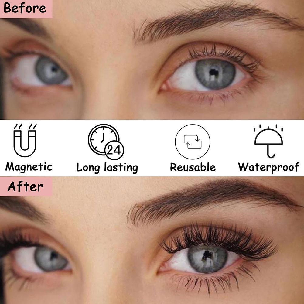 False Eyelashes 7 Pairs