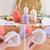 1 peça Molde de Silicone para Vela para Fabricação de Velas DIY, Moldes de Porta-Velas, Artesanato de Velas Pilar, Decoração de Casa, Suprimentos para Fabricação de Joias
