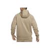 Nike Therma-Fit Ensfarvet Fleece Full Zip Varm Hettejakke Genser Herre yttertøy Khaki DQ4831-247