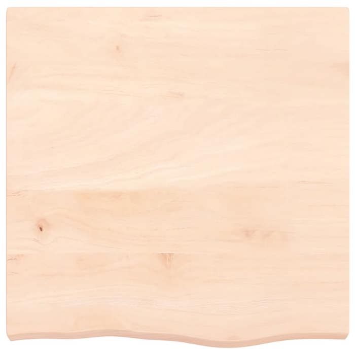 VidaXL Wall Shelf 60x60x6 Cm Solid Untreated Oak Wood 363535