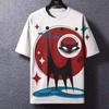 Vintage T-shirt Men's T-shirt Japanese T-shirt Street Style Summer Round Neck Streetwear Fashion Casual Shirt 3D Print T-shirt