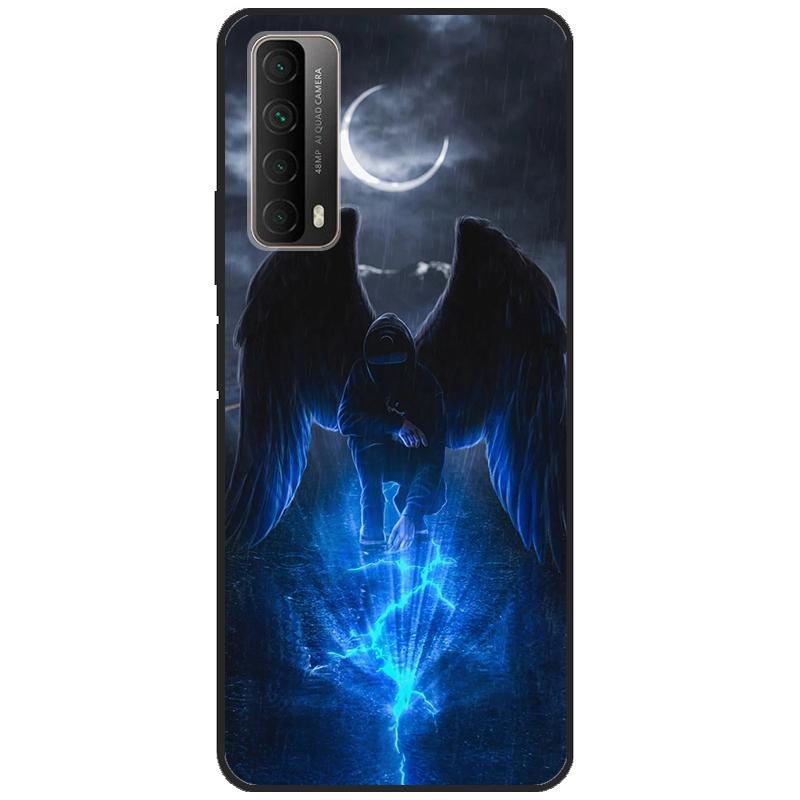 For Huawei Y7A PSmart 2021 Shockproof Cover 6.67" For Huawei P Smart 2021 Case PPA-LX2 Phone Cover Soft Silicone Back Case Coque