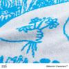 Towel Museum Moomin Flower Garden Moomin Hydro Silver Titanium Antibacterial and Odor 64 X 34cm Pillowcase, Blue, Coating, Resistant, 47-8167280,