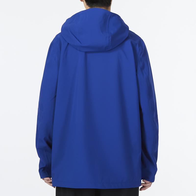Timberland Af 3L Stretch Water Resistant Hooded Jacket Logo Print Casual Warm Zip Jacket Men Jacket Blue A69GH-CY5