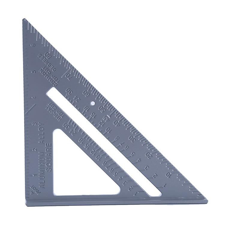 Dreieckregel 90 Grad Verdickungswinkelregel Aluminiumlegierung Zimmermann Messwinkel Lineal Anrisswerkzeug Messwerkzeug