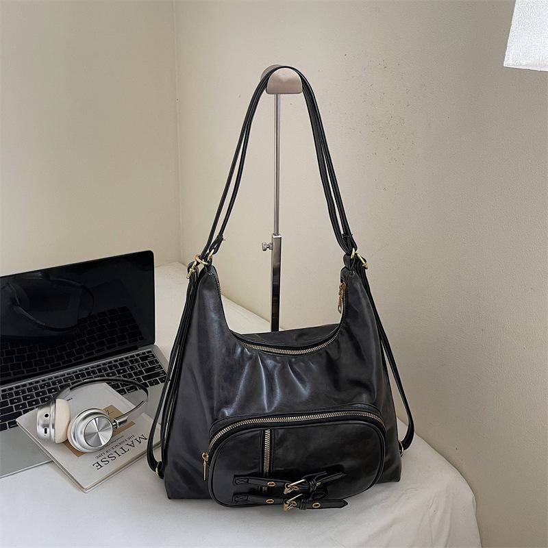 

College style student class backpack women s 2025 autumn new trend shoulder bag large capacity fashion commuter bag