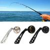 Fishing Reel Handle Power Handle Baitcasting Metal Knob Jigging Grip with Fitting Replacement Part for Low Profile Reel