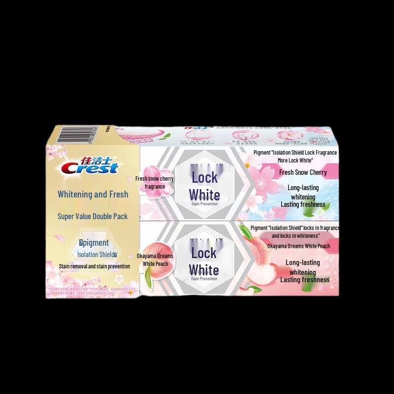 

Crest Dual-Color Whitening Toothpaste Set