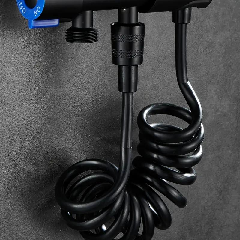 Flexibler Anti-Verdrehungs-Telefonleitung-Stil Badezimmer-Brauseanschlussrohr Feder-Duschschlauch Toiletten-Bidet Wasserleitungen