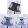 Denim Fisherman Hat For Men And Women With Wide Brim Sun Protection Casual Summer Accessory