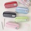 Korean Style Plaid Pencil Case Print Pencil Pouch Cloth Stationery Bag  Student Girl Boy