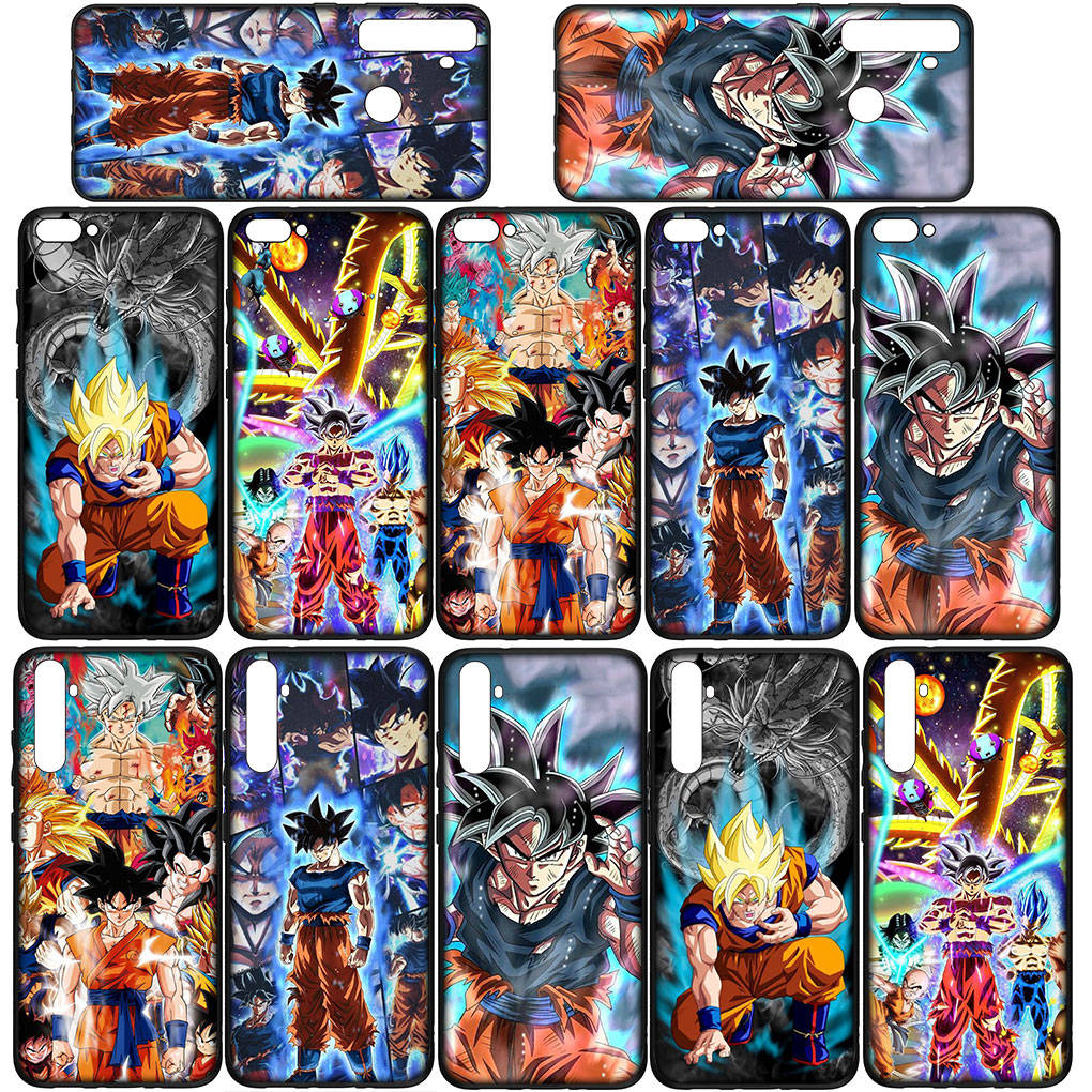 For iPhone 16 15 Xiaomi Redmi Note 14 13 12 11 Pro Max 16e Samsung Galaxy S25 S24 S23 Moto OPPO Huawei Cartoon Goku Dragon Ball DragonBall Phone Case