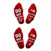 Women Men Unisex Dot Not Disturb I Watching Rugby Novelty Crazy Cotton Socks for Sports TV Fans Funny Hosiery Gifts