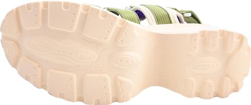 Yosuke Women's Olive Combination Sandals, Size 22.5cm, 2810128